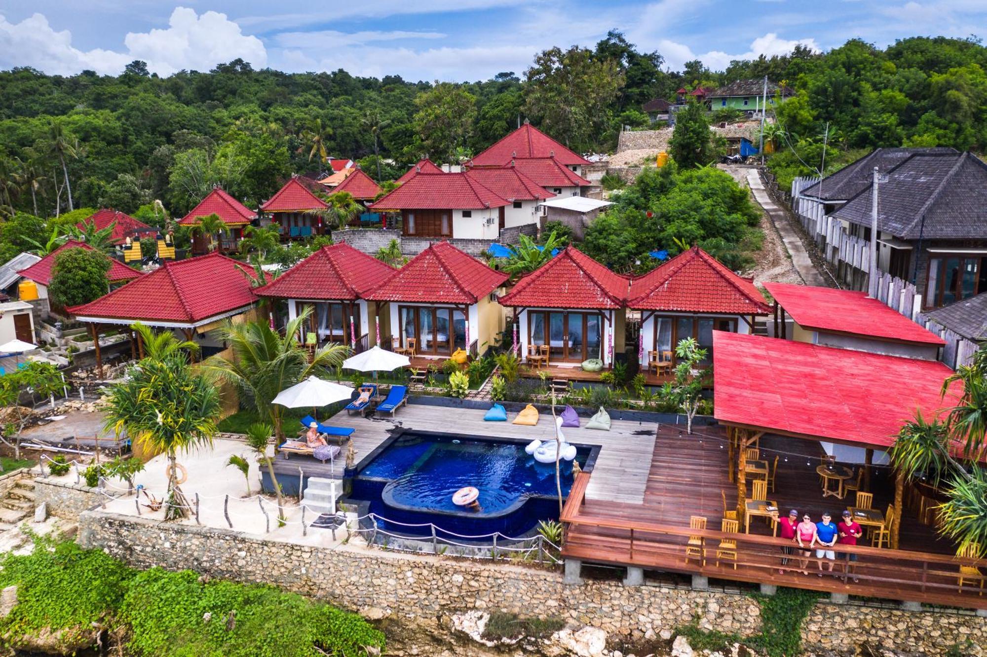 Nusa Veranda Sunset Villas & Restaurant نوسا ليمبونغان المظهر الخارجي الصورة